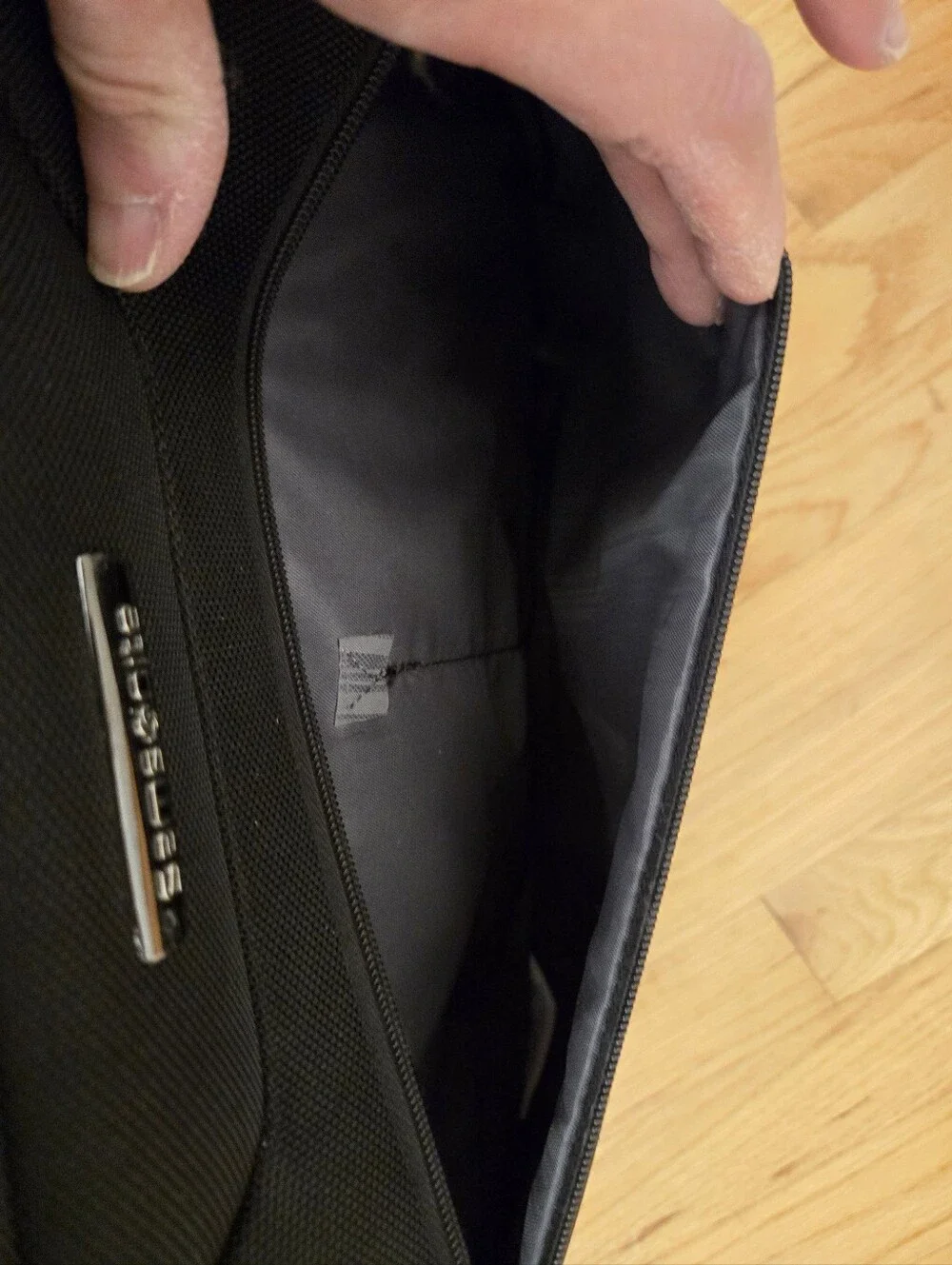 Samsonite Black Men's Laptop Briefcase Bag